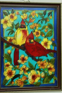 Buy Two Bird Glass Painting